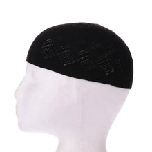 Load image into Gallery viewer, 2018 New Muslim Men Prayer Hats Beanie Turkish Arabic Knitted Hat Islamic Caps Headscarf Clothing Arab Crochet Islamic Fashion